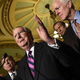 "Listen, if a man wants to watch Jell-o jiggle videos in the privacy of his own Congressional office, that's his own business!" (Photo: Win McNamee / Getty Images)